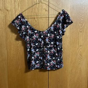 S American Eagle Off The Shoulder Top